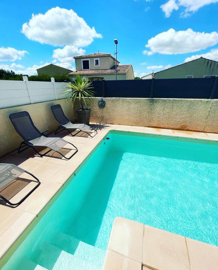 La Villa De L'Olivier Piscine Privee Et Parking Carcassonne Exterior foto